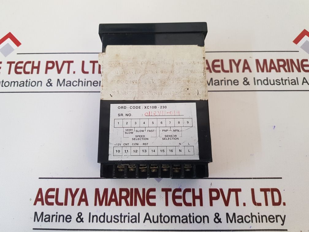 Selec Xc10B-230 Counter Meter 12V