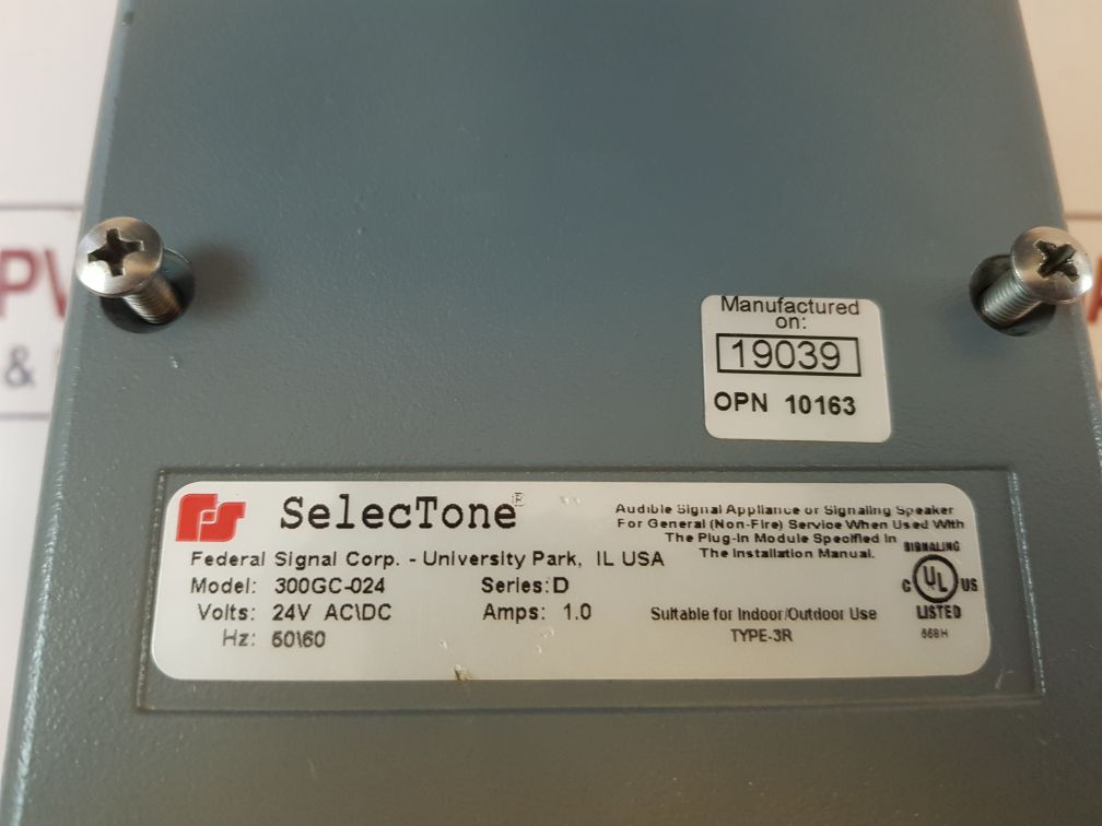 Selectone 300Gc-024 Amplified Speaker