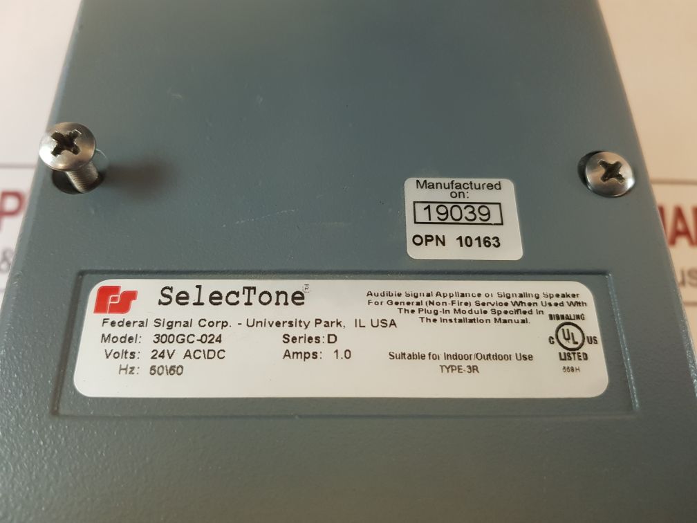 Selectone 300Gc-024 Amplified Speaker 