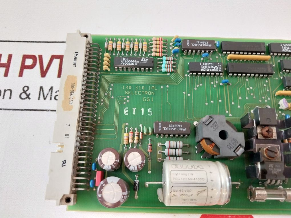 Selectron 130.310.1Al Pcb Card