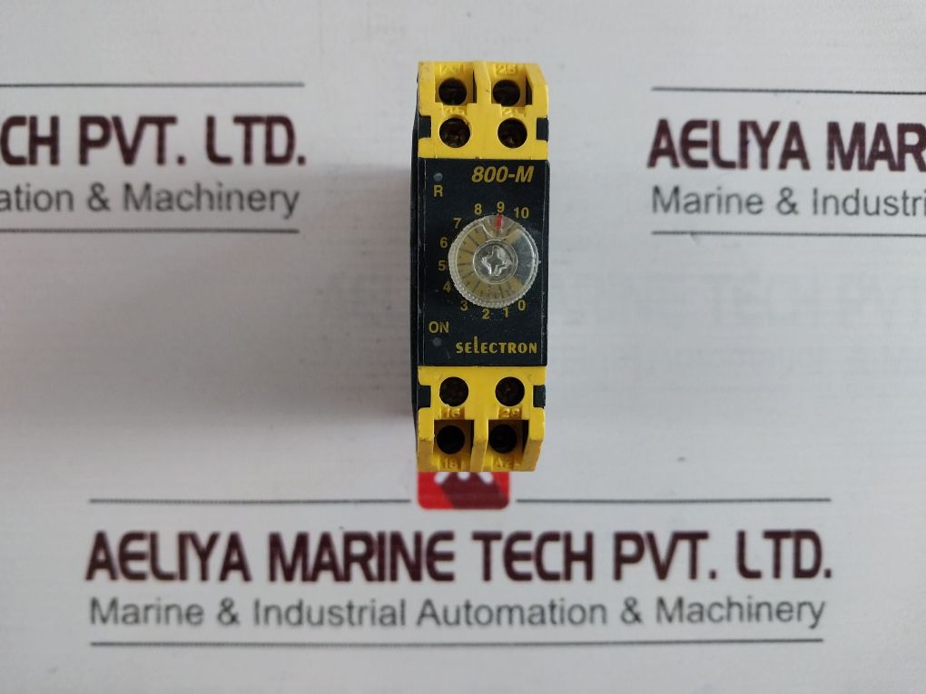 Selectron 800M-230 On Power Analog Delay Timer 230Vac