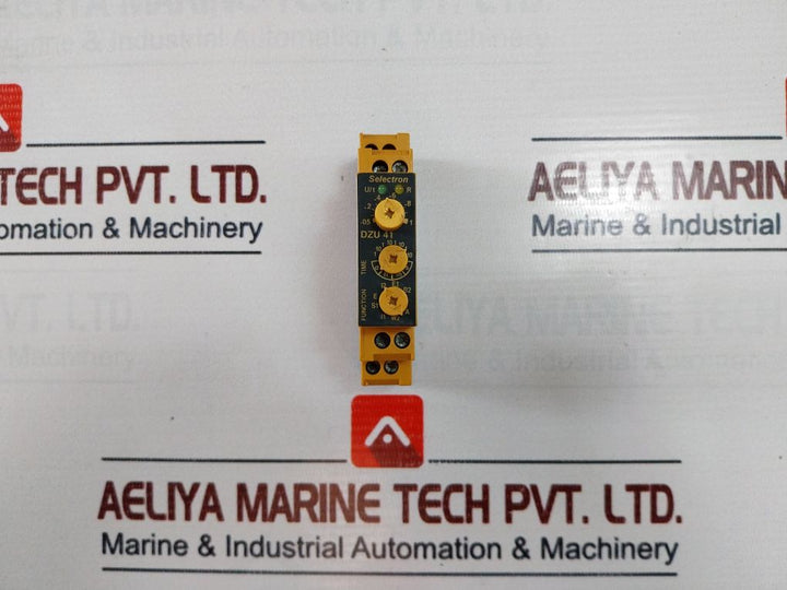 Selectron Dzu 41 Timer Module Dzu 41-us 250V 8A 1500Va