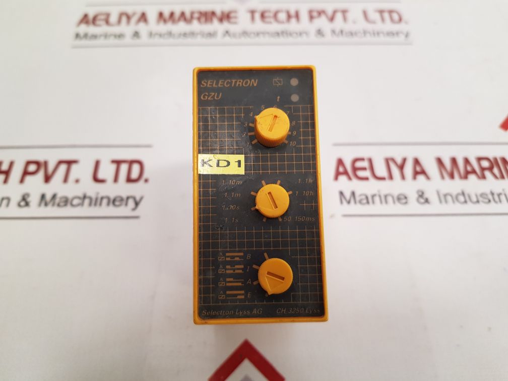 Selectron Gzu 30 Time Delay Relay
