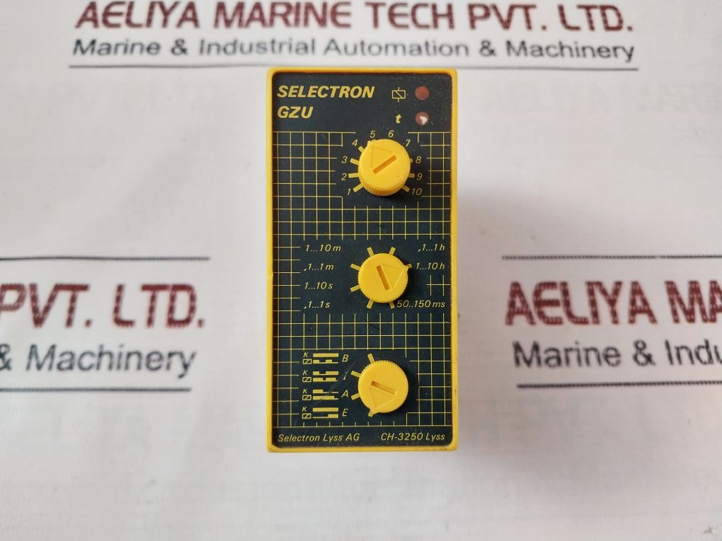 Selectron Gzu 30 Time Delay Relay 250V