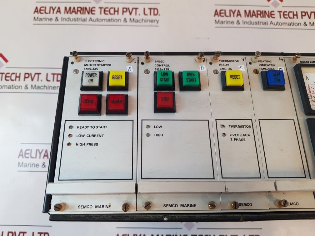 Semco Ems-145,Ems-235,Ems-25,Ems-1005 Memo Ems-600 Rack With 24/16 Kw