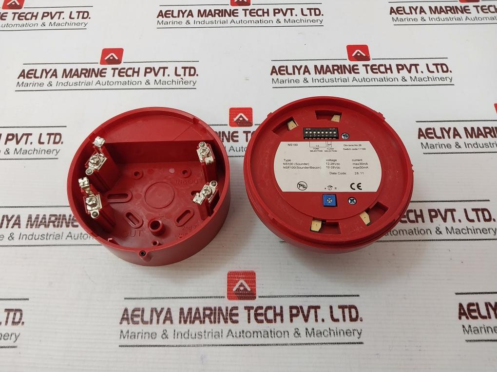 Semco Di-1021S Nsf100/Ns100 Sounder/Beacon 12-28Vdc