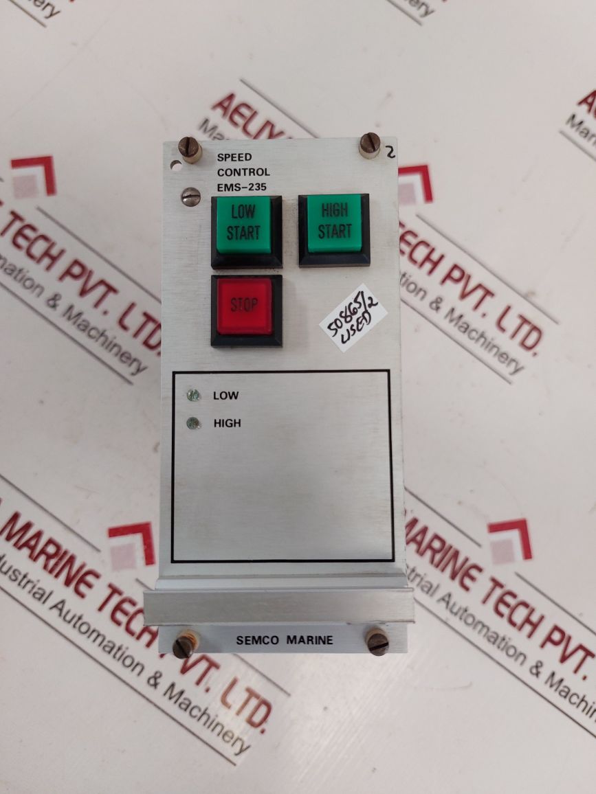 Semco Marine Ems-235 Speed Control