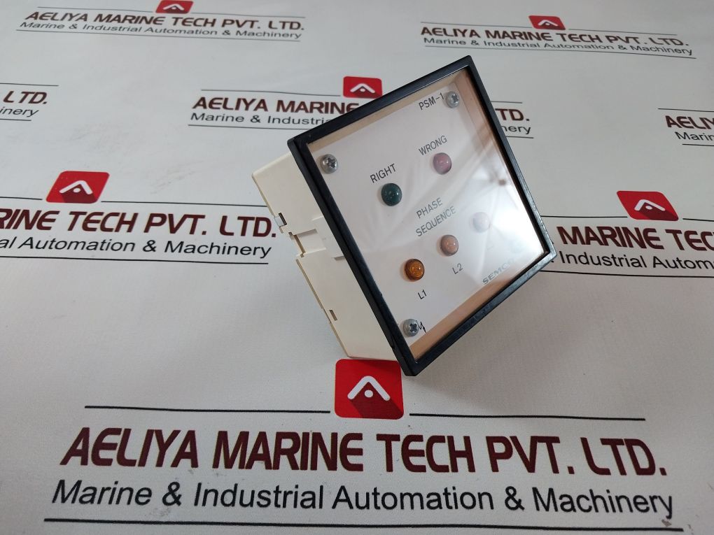 Semco Psm-1 Phase Sequence Monitor Meter – Aeliya Marine Tech