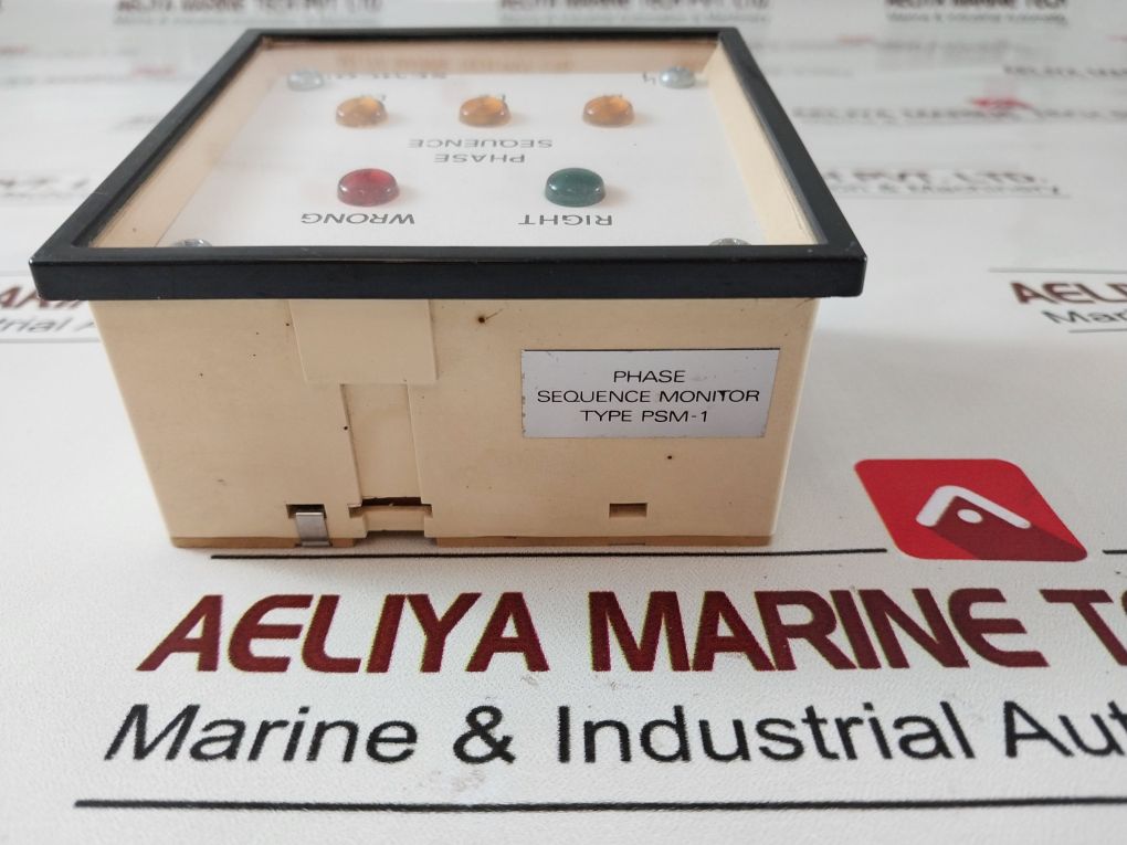Semco Psm-1 Phase Sequence Monitor Meter – Aeliya Marine Tech