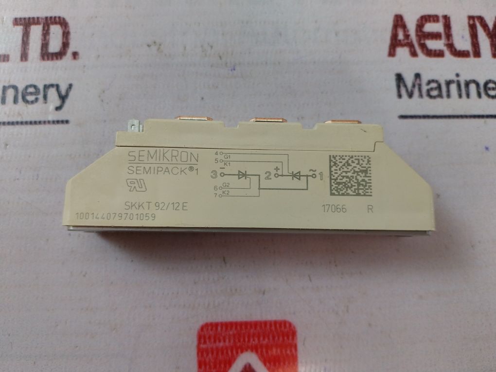 Semikron Semipack 1 Skkt 92/12E Thyristor Module