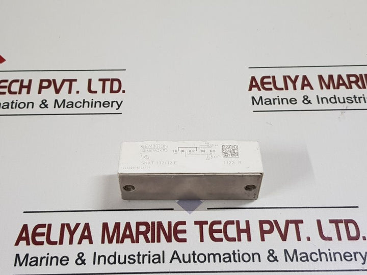 Semikron Semipack 2 Skkt 132/12 E Thyristor Device And Module