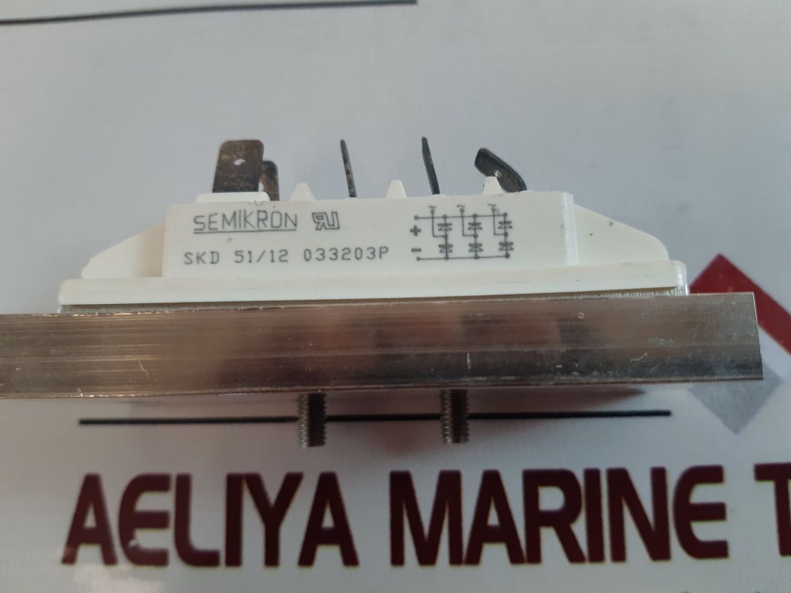 Semikron skd 51/12 power bridge rectifier