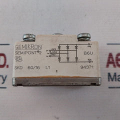 Semikron Skd 60/16 Bridge Rectifier