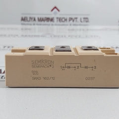 Semikron Skkd 162/12 Semipack 2 Power Supply Module/Diode