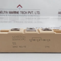 Semikron Skkd 162/12 0115 Power Supply Module Semipack 2