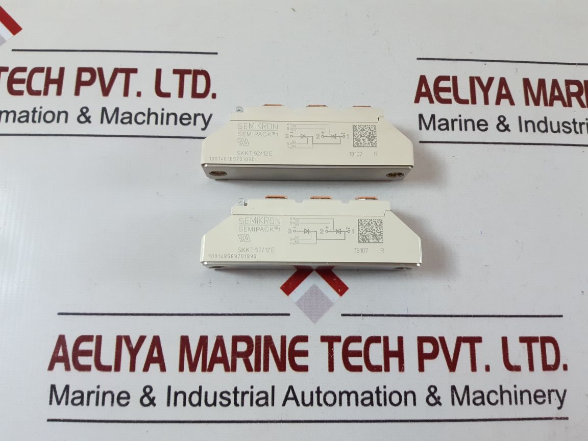 Semikron skkt92/12e thyristor module