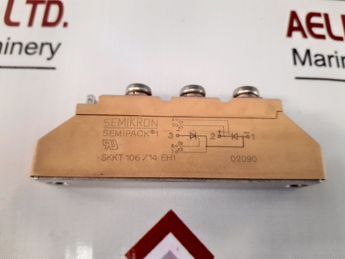 Semikron Skkt 106/14 Eh1 Thyristor Module