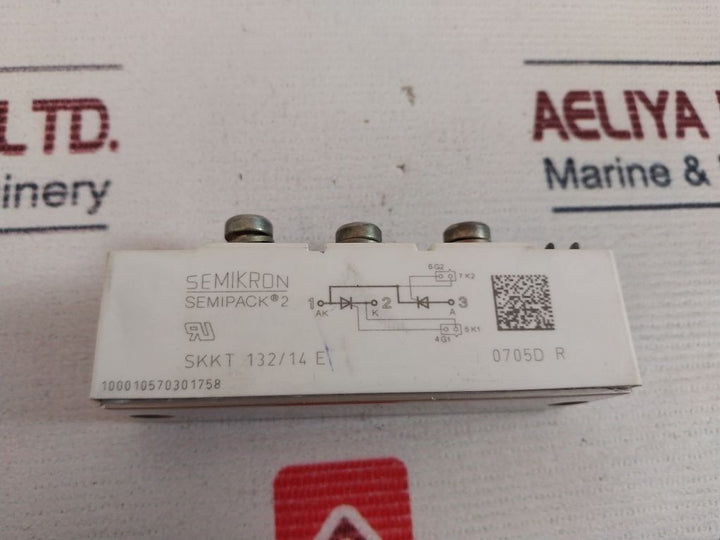 Semikron Skkt 132/14 E Thyristor Module