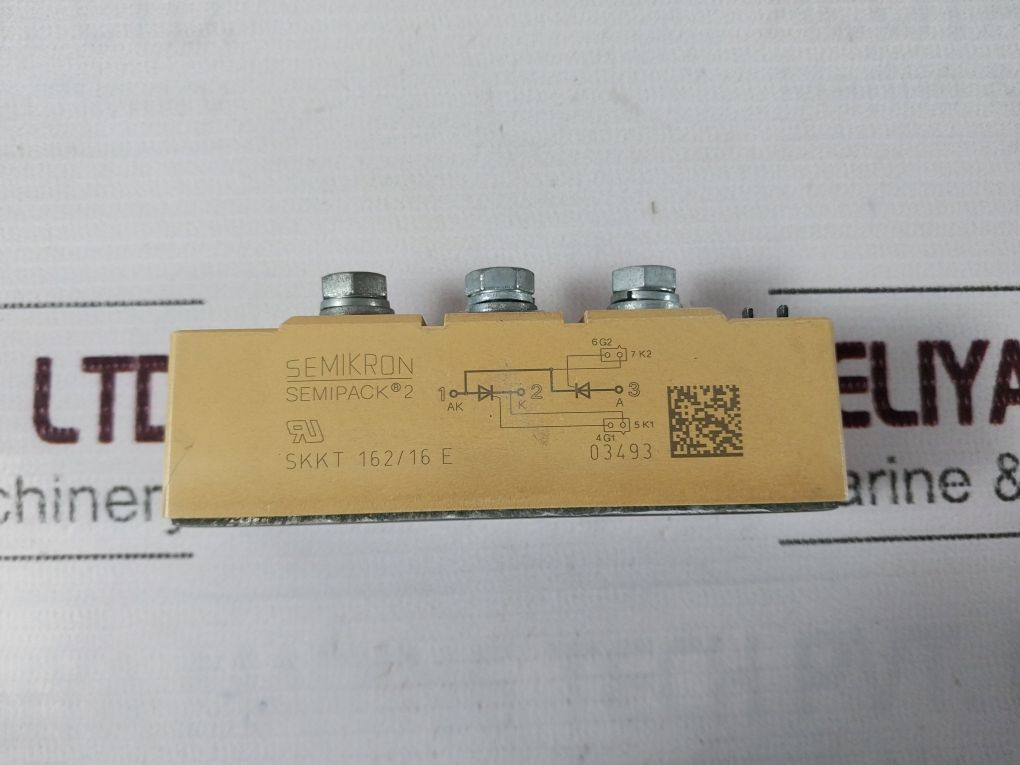 Semikron Skkt 162/16 E Thyristor Module