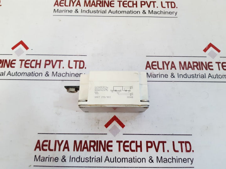 Semikron Semipack 3 Skkt 213/18E Thyristor Module