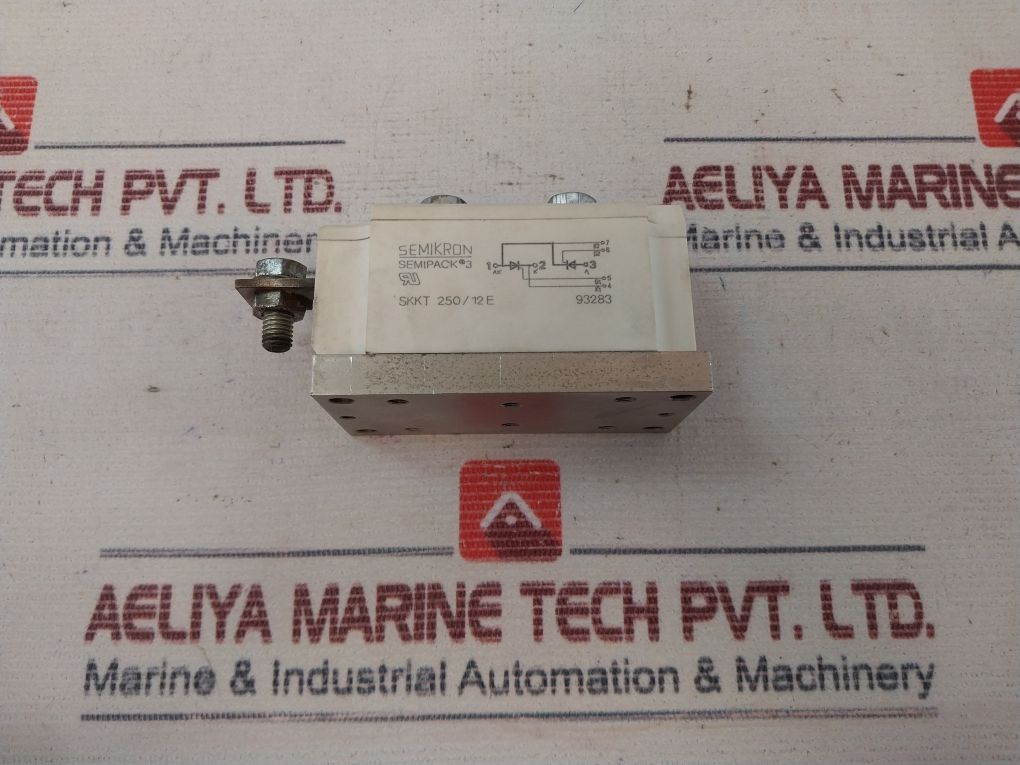 Semikron Skkt 250/12E Thyristor Module