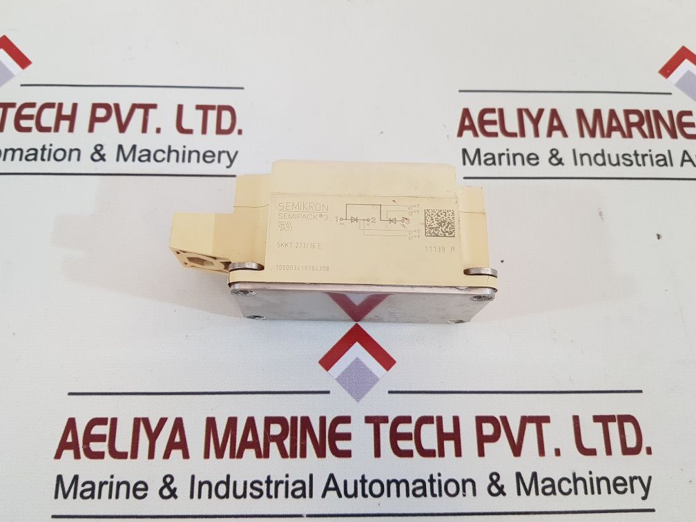 Semikron Semipack 3 Skkt 273/16 E Thyristor Module