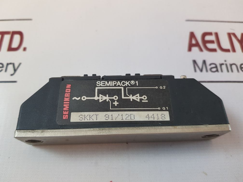 Semikron Skkt 91/120 Thyristor Module