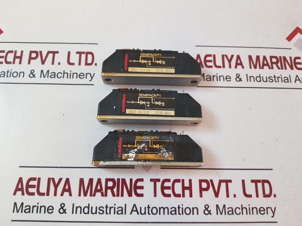 Semikron Skkt 91/12E Thyristor Diode Module