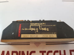 Semikron Skkt 91/12E Thyristor Diode Module