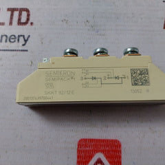 Semikron Skkt 92/12 E Thyristor Module 13052 R