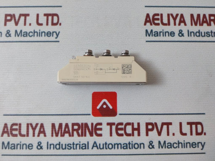 Semikron Skkt 92/16 E Thyristor Module 13125 R