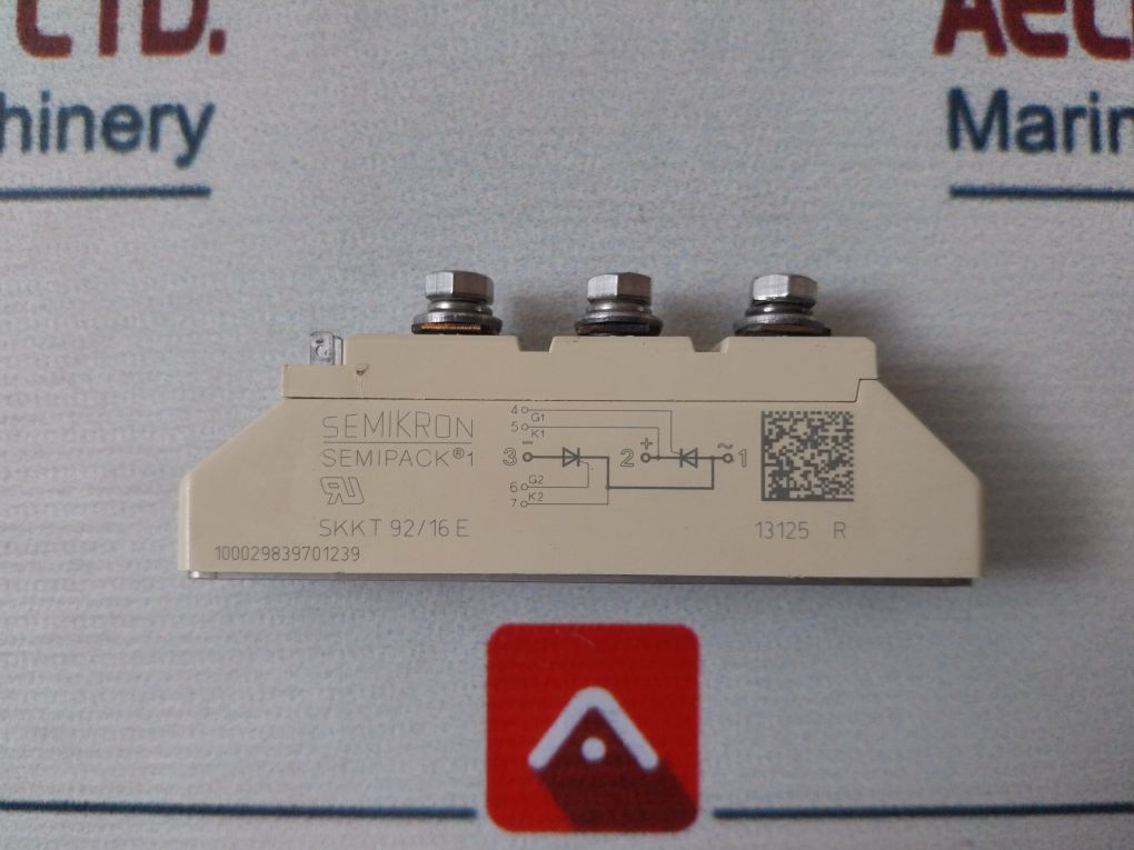 Semikron Skkt 92/16 E Thyristor Module 13125 R