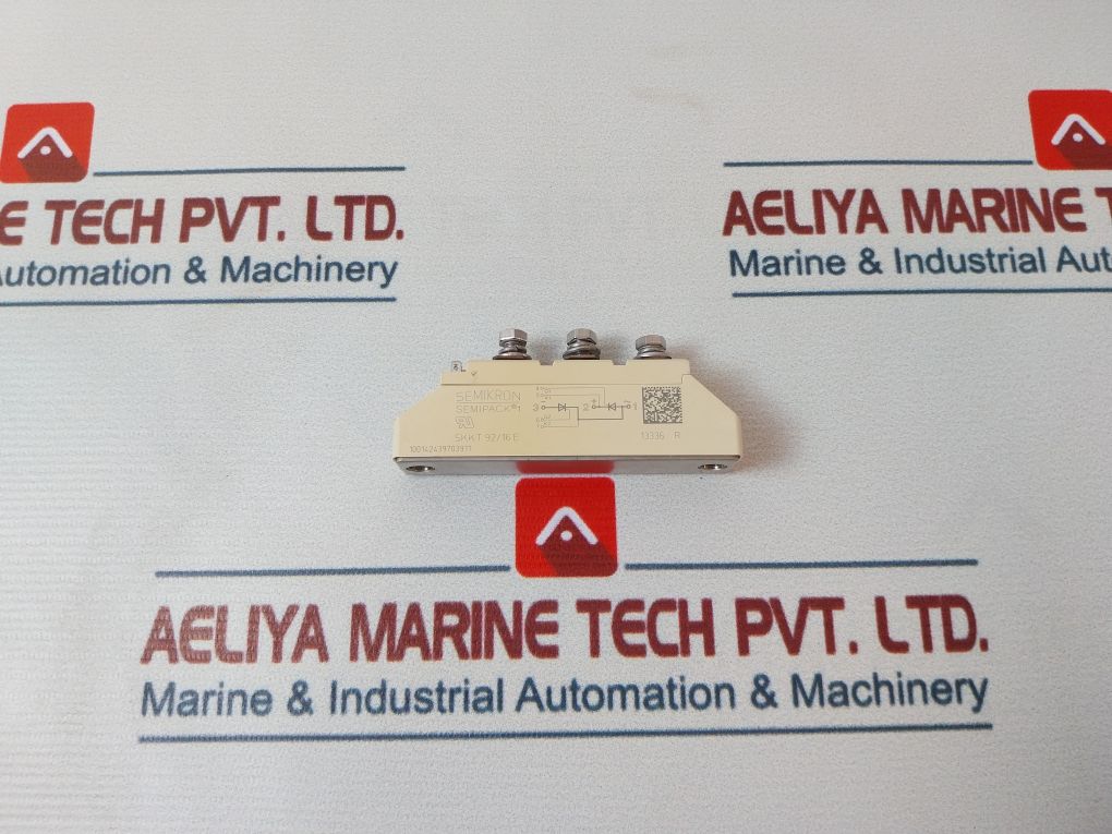 Semikron Semipack 1 Skkt 92/16 E Dual Thyristor Module