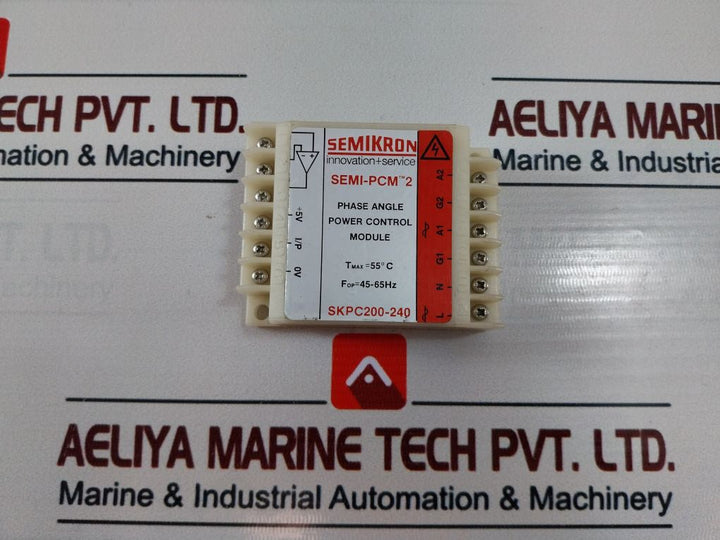 Semikron Skpc200-240 Phase Angle Power Control Module 45-65 Hz