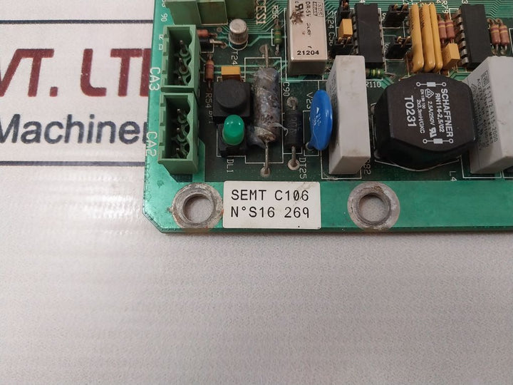 Semt Pielstick 93001 Printed Circuit Board