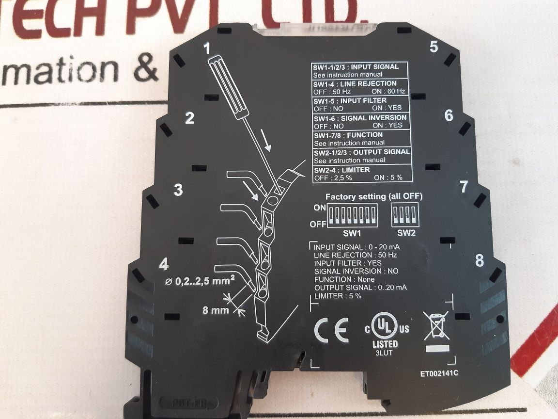 Seneca K109Ui V And Ma Converter With Galvanic Insulation