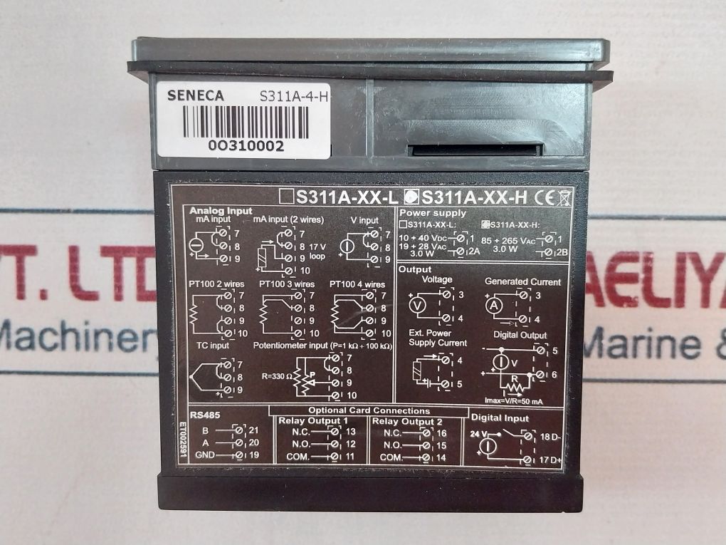 Seneca S311A-4-h Digital Monitor With Universal Input 98-s311A-4-h