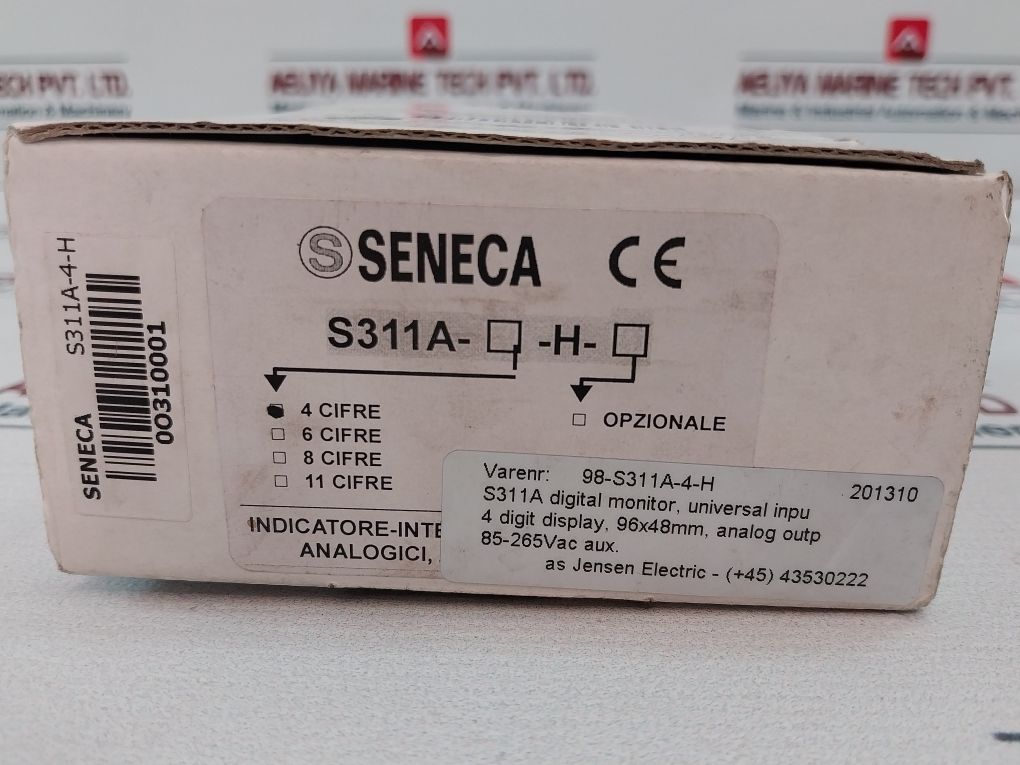 Seneca 98-s311A-4-h Digital Indicator 981300212013 0-20Ma