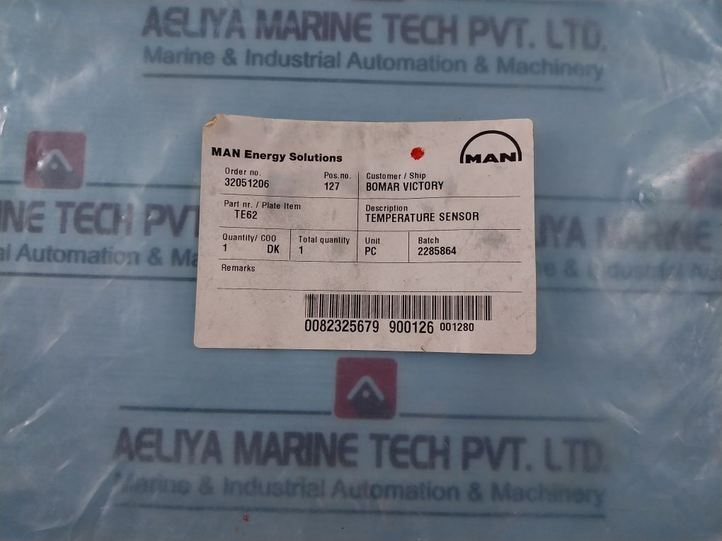 Senmatic Type- K Temperature Sensor 1156-233