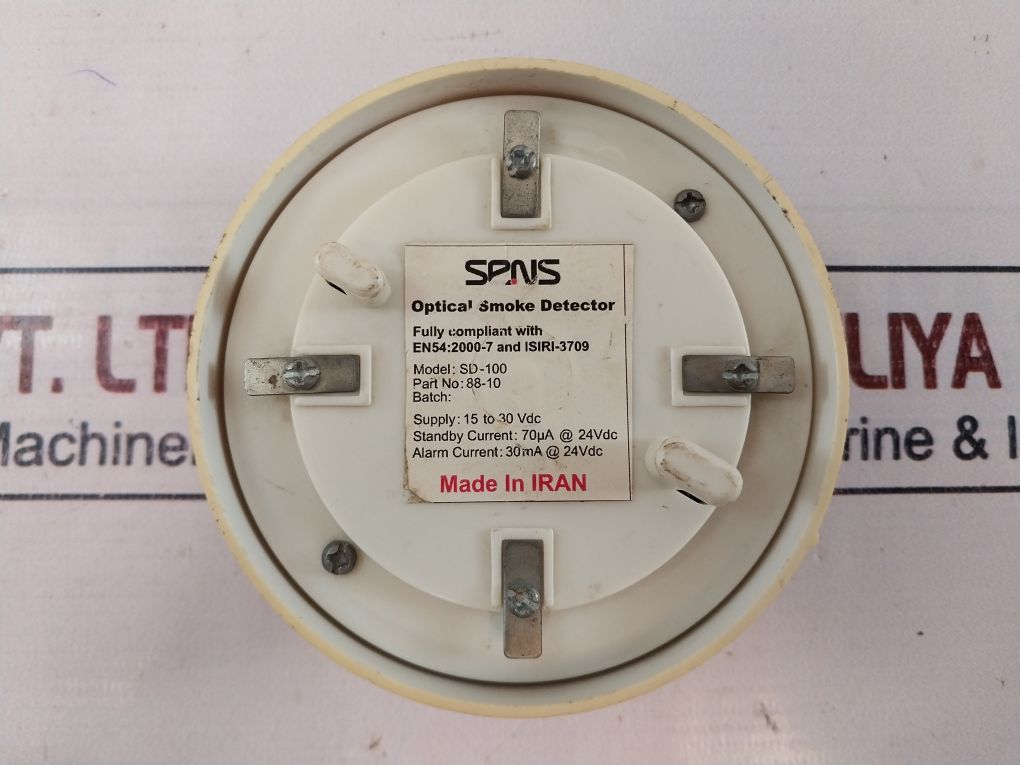 Sens Sd-100 Optical Smoke Detector 