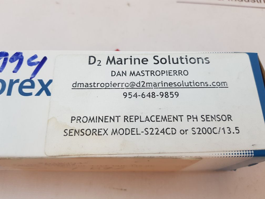 Sensorex S224Cd Prominent Replacement Ph Sensor