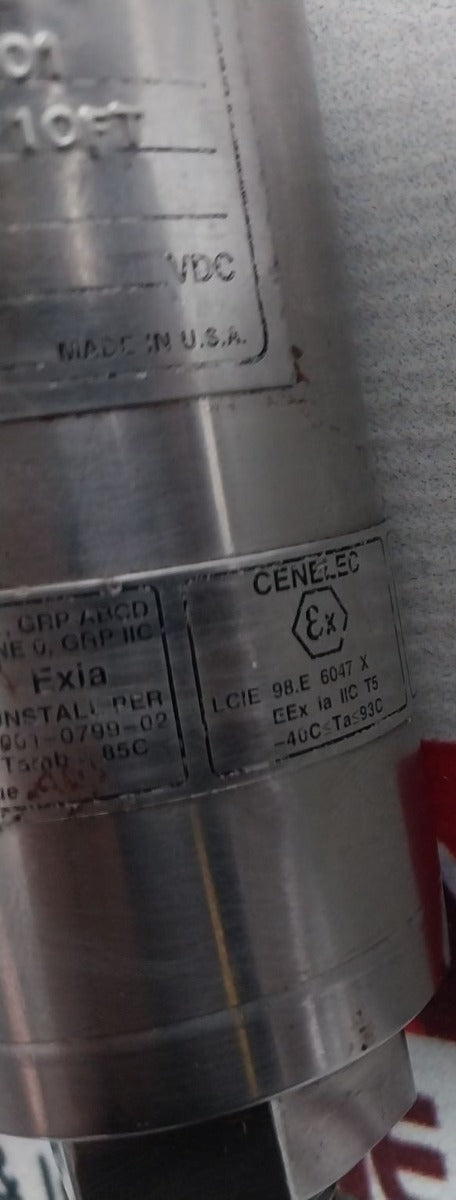 Sensotec A5/E409-03A5G-01 Pressure Transmitter 9-28 Vdc 4-20 Ma