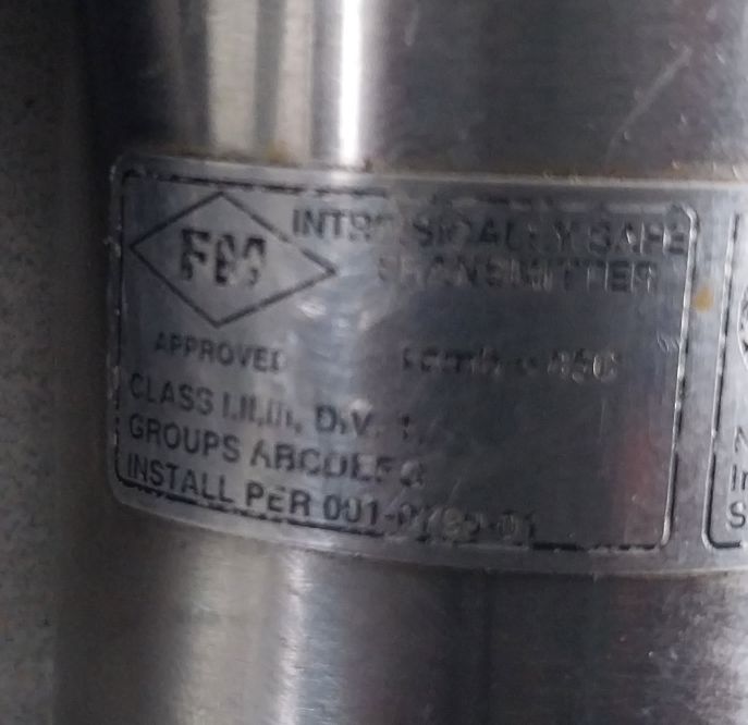 Sensotec A5/E409-03A5G-01 Pressure Transmitter 9-28 Vdc 4-20 Ma