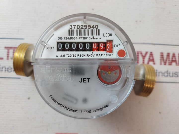 Sensus De-12-mi001-ptb013 Water Meter