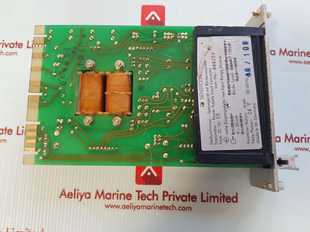 Sensycon 2215-15 Transmitter Power Supply Load Converter