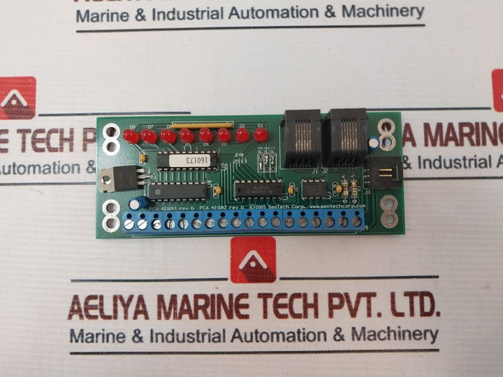 Sentech Pcb 421041 Rev.B Printed Circuit Board