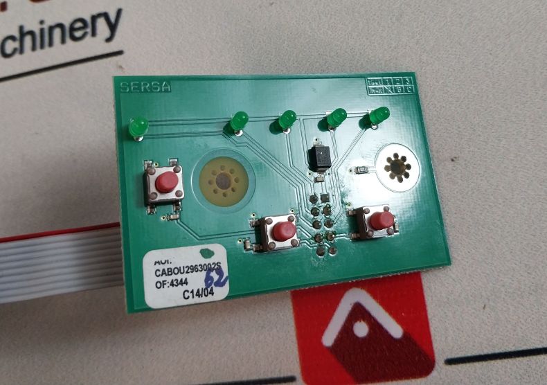 Sersa 296302 Humidification Pcb Card