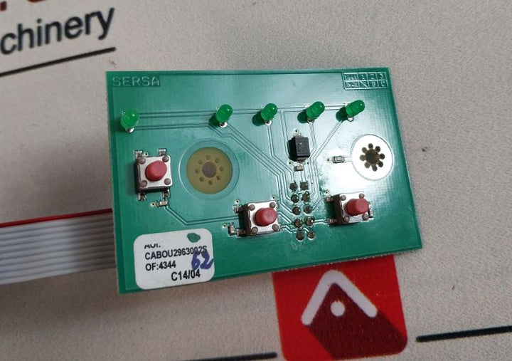 Sersa 296302 Humidification Pcb Card