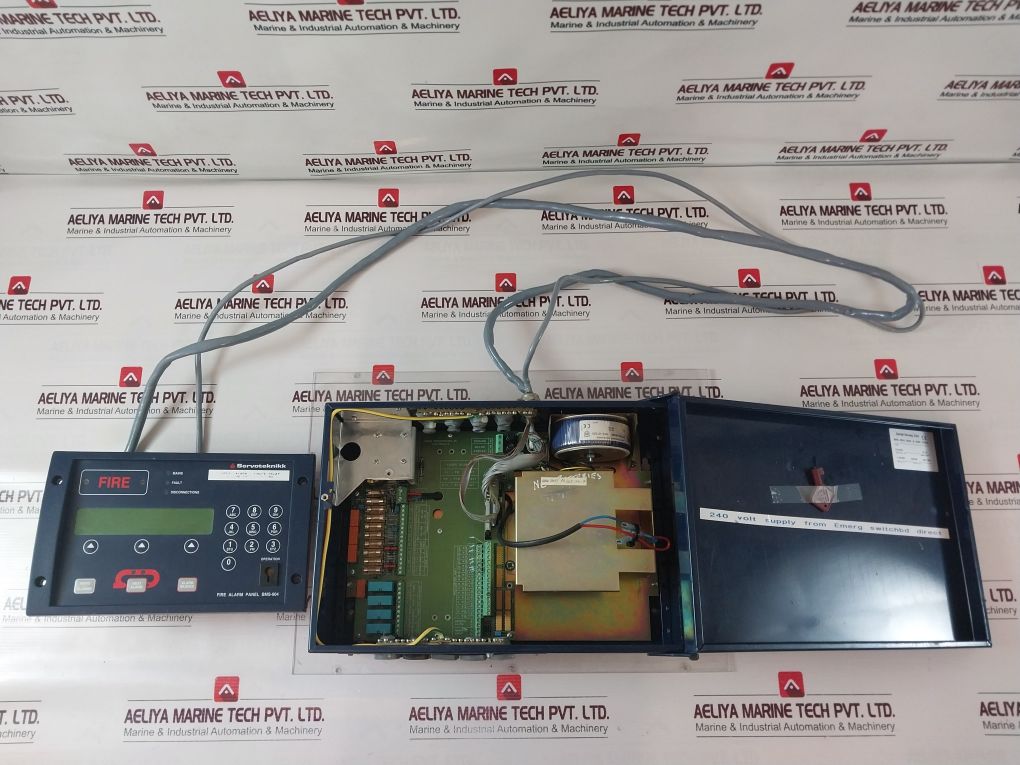 Scana Servoteknikk Bms-904 Ek8 6,5Ah Mini Fire Alarm Panel