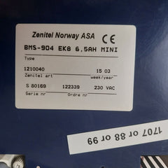 Scana Servoteknikk Bms-904 Ek8 6,5Ah Mini Fire Alarm Panel